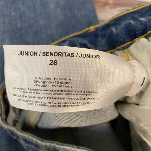 William Rast Perfect Skinny Distressed Jeans Sz 26 - Picture 7 of 11